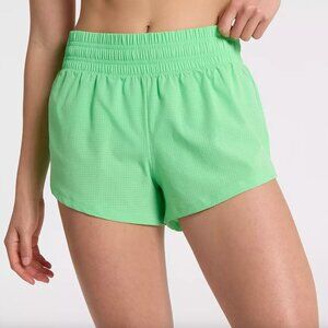 DSG Women's High Rise Stride Shorts, Hyper Lime, Large, NWT